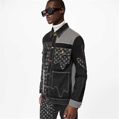 men's louis vuitton monogram jacket|lv monogram denim jacket.